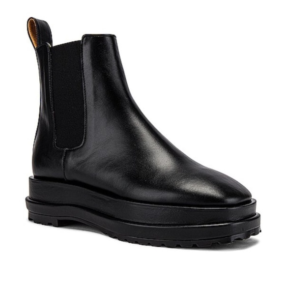 Reike Nen Women's Revolve Platform Chunky Chelsea Boots Black 36.5 - Picture 1 of 12